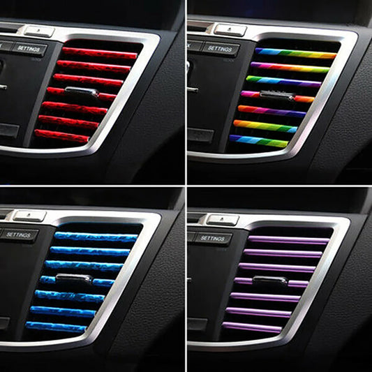 10-Piece Air Vent Grille Strips