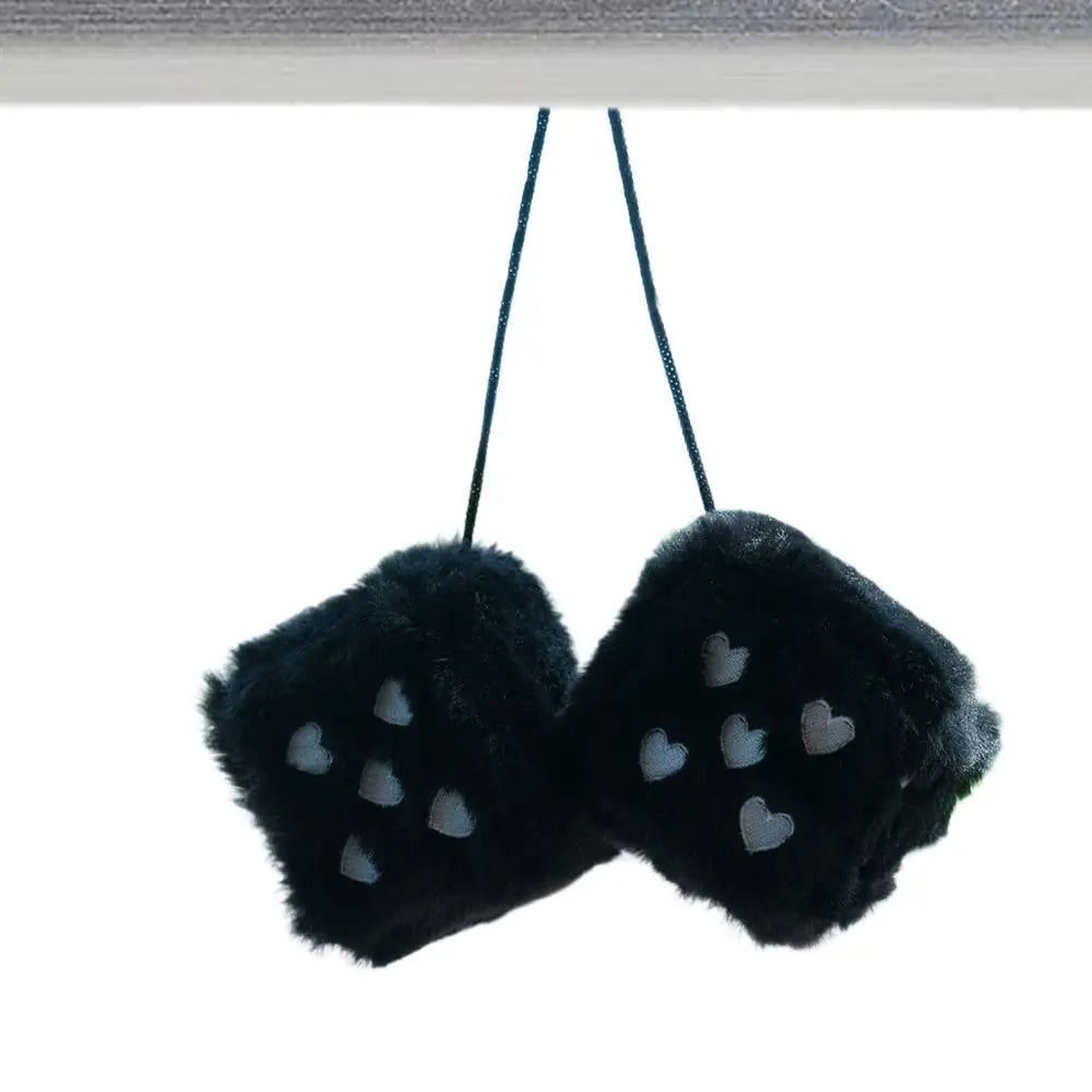 Plush Dice Ornament