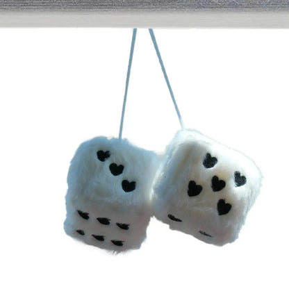 Plush Dice Ornament