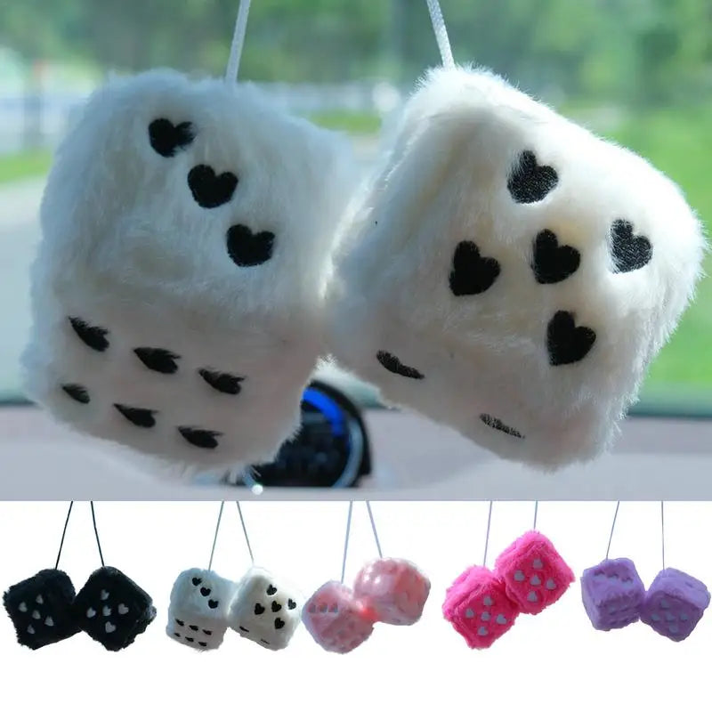 Plush Dice Ornament