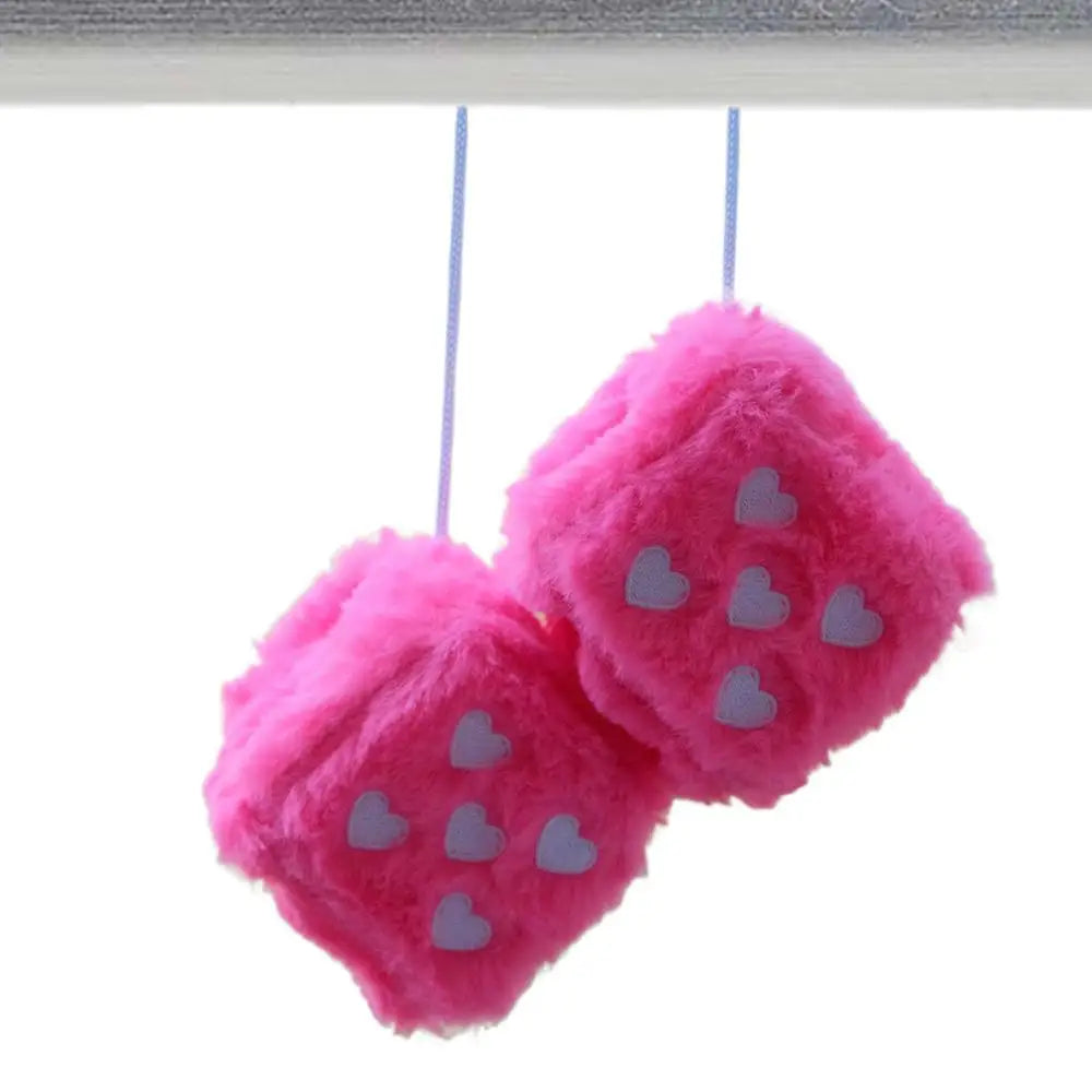 Plush Dice Ornament