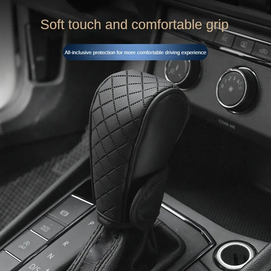 Leather Gear Shift Cover