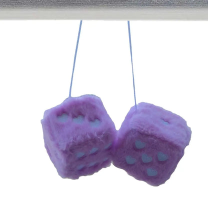 Plush Dice Ornament