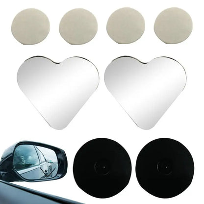 Heat Shaped Convex Rear View Mirror add-on