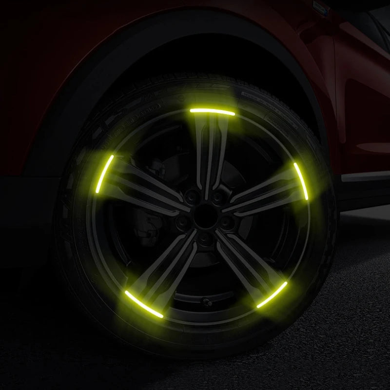 Reflective Car Wheel Tire Rim Strips